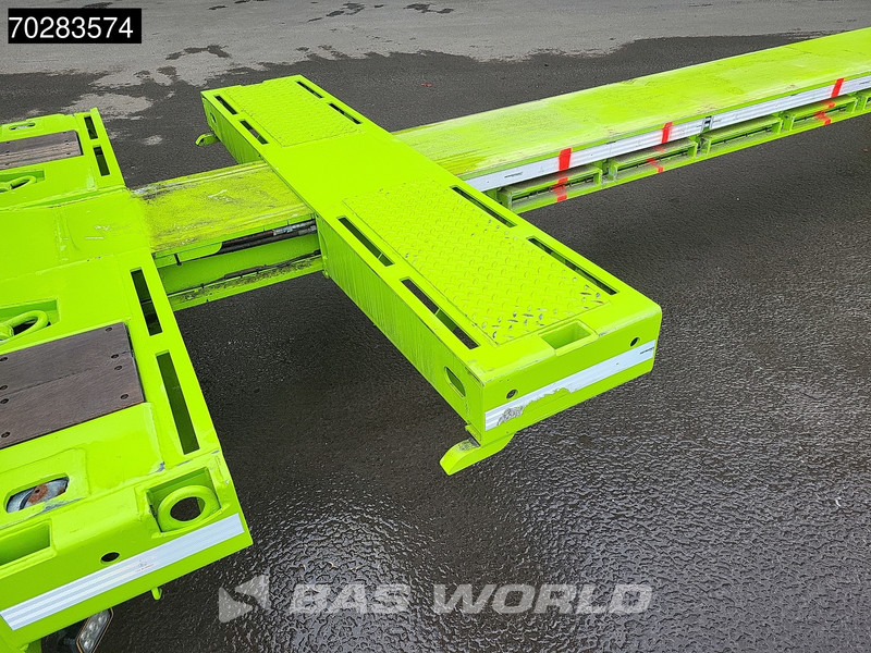 Faymonville F-S43-1AAF 3 axles Extendable Twistlocks 3x Hydraulic Steering Galvanised - Semi-remorque surbaissé: photos 2 Faymonville F-S43-1AAF 3 axles Extendable Twistlocks 3x Hydraulic Steering Galvanised - Semi-remorque surbaissé: photos 2