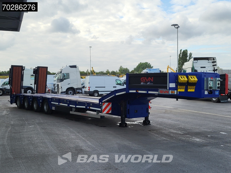 GVN Trailer 4 axles NEW Lift+Lenkachse Hydraulic Ramps - Semi-remorque surbaissé: photos 3 GVN Trailer 4 axles NEW Lift+Lenkachse Hydraulic Ramps - Semi-remorque surbaissé: photos 3