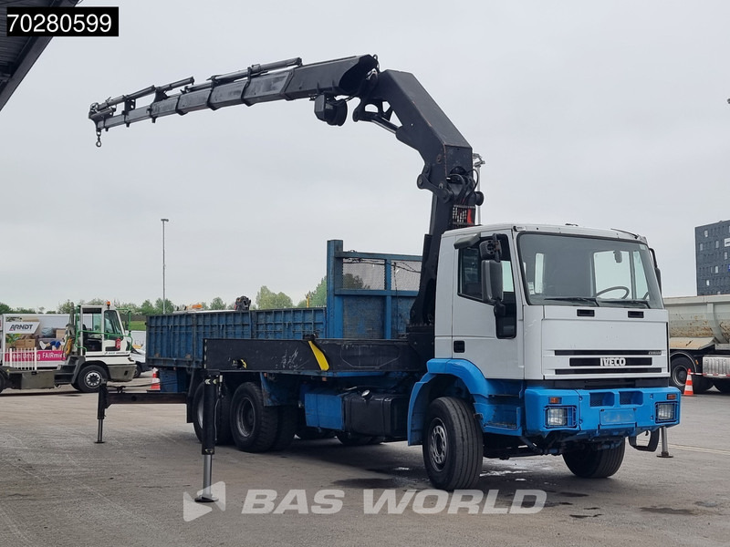 Iveco EuroTrakker 310 6X4 Palfinger PK36002 Kran Crane Manual Big-Axle Euro 3 - Camion plateau, Camion grue: photos 2 Iveco EuroTrakker 310 6X4 Palfinger PK36002 Kran Crane Manual Big-Axle Euro 3 - Camion plateau, Camion grue: photos 2