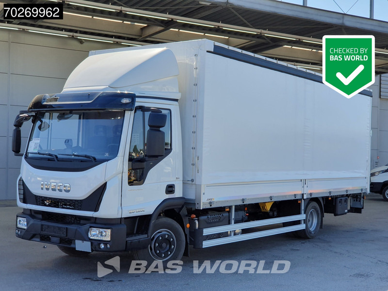 Iveco Eurocargo 120LE220 4X2 12T Automatic Ladebordwand Junge Euro 6 - Camion à rideaux coulissants: photos 1 Iveco Eurocargo 120LE220 4X2 12T Automatic Ladebordwand Junge Euro 6 - Camion à rideaux coulissants: photos 1