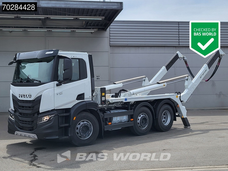 Iveco S-Way 400 6X2 NEW! Meiller AK 16MT Retarder Steering axle ACC Euro 6 - Camion multibenne: photos 1 Iveco S-Way 400 6X2 NEW! Meiller AK 16MT Retarder Steering axle ACC Euro 6 - Camion multibenne: photos 1