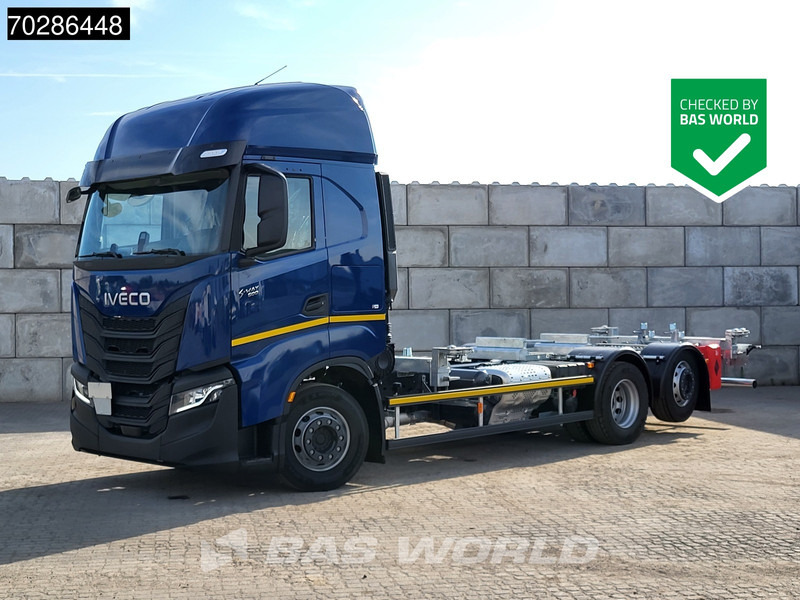 Iveco S-Way 500 6X2 NEW! BDF Lift+steering Axle Automatic Standklima Navi ACC Euro 6 - Camion porte-conteneur/ Caisse mobile: photos 1 Iveco S-Way 500 6X2 NEW! BDF Lift+steering Axle Automatic Standklima Navi ACC Euro 6 - Camion porte-conteneur/ Caisse mobile: photos 1
