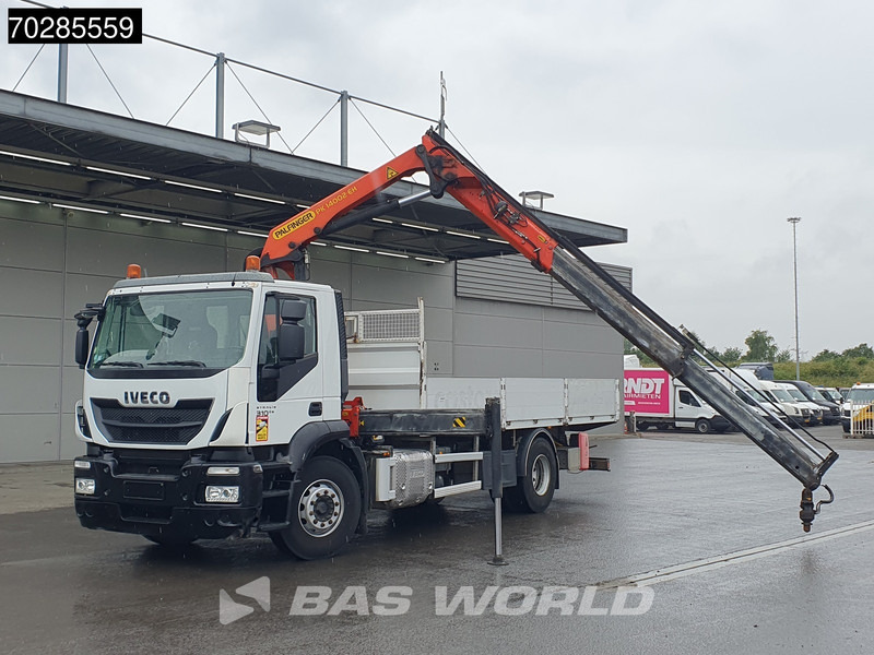Iveco Stralis 310 4X2 Palfinger PK14.002 EH Remote Crane Kran Euro 6 - Camion plateau, Camion grue: photos 5 Iveco Stralis 310 4X2 Palfinger PK14.002 EH Remote Crane Kran Euro 6 - Camion plateau, Camion grue: photos 5
