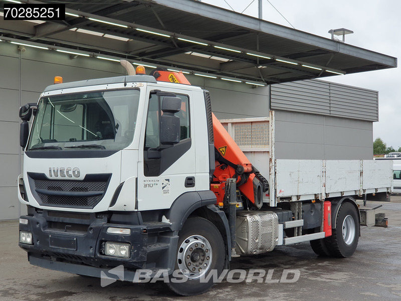 Iveco Stralis 310 4X2 Palfinger PK14002EH kran Crane Steelsuspension Automatic Euro 6 - Camion plateau, Camion grue: photos 5 Iveco Stralis 310 4X2 Palfinger PK14002EH kran Crane Steelsuspension Automatic Euro 6 - Camion plateau, Camion grue: photos 5