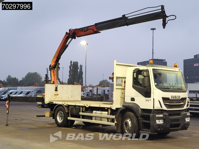 Iveco Stralis 310 Stralis 4X2 Palfinger PK 14002-EH Crane Steelsuspension Automatic Euro 6 - Camion plateau, Camion grue: photos 3 Iveco Stralis 310 Stralis 4X2 Palfinger PK 14002-EH Crane Steelsuspension Automatic Euro 6 - Camion plateau, Camion grue: photos 3