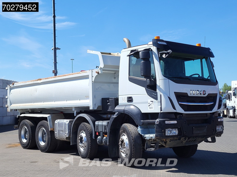 Camion benne Iveco Stralis 480 8X4 Retarder Hydrauliek BigAxle Euro 6: photos 9