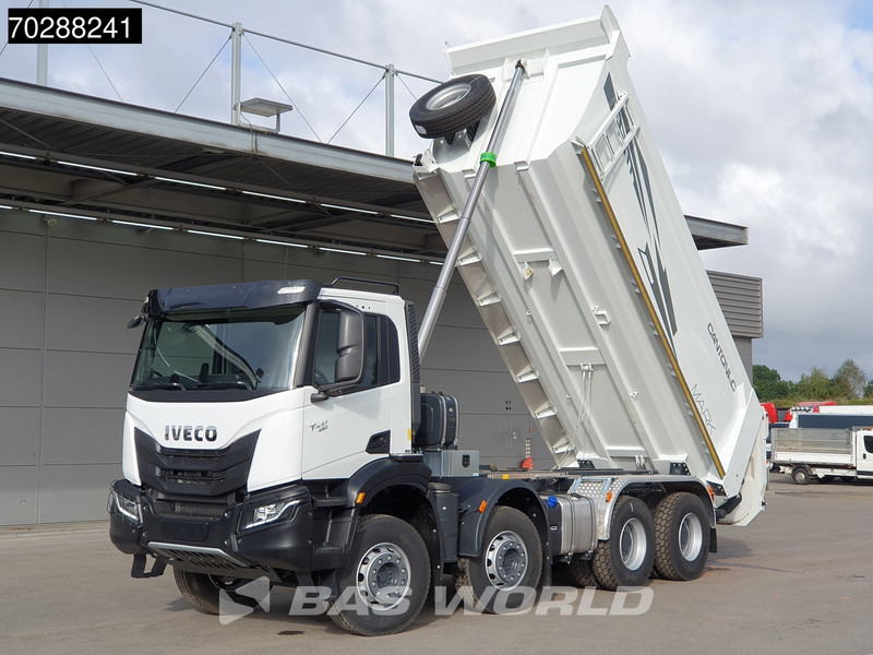 Iveco T-Way 450 8X4 NEW! 20m3 Cantoni tipper Steelsuspension Big-Axle Automatic Euro 6 - Camion benne: photos 3 Iveco T-Way 450 8X4 NEW! 20m3 Cantoni tipper Steelsuspension Big-Axle Automatic Euro 6 - Camion benne: photos 3