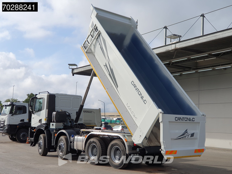 Iveco T-Way 450 8X4 NEW! 20m3 Cantoni tipper Steelsuspension Big-Axle Automatic Euro 6 - Camion benne: photos 2 Iveco T-Way 450 8X4 NEW! 20m3 Cantoni tipper Steelsuspension Big-Axle Automatic Euro 6 - Camion benne: photos 2