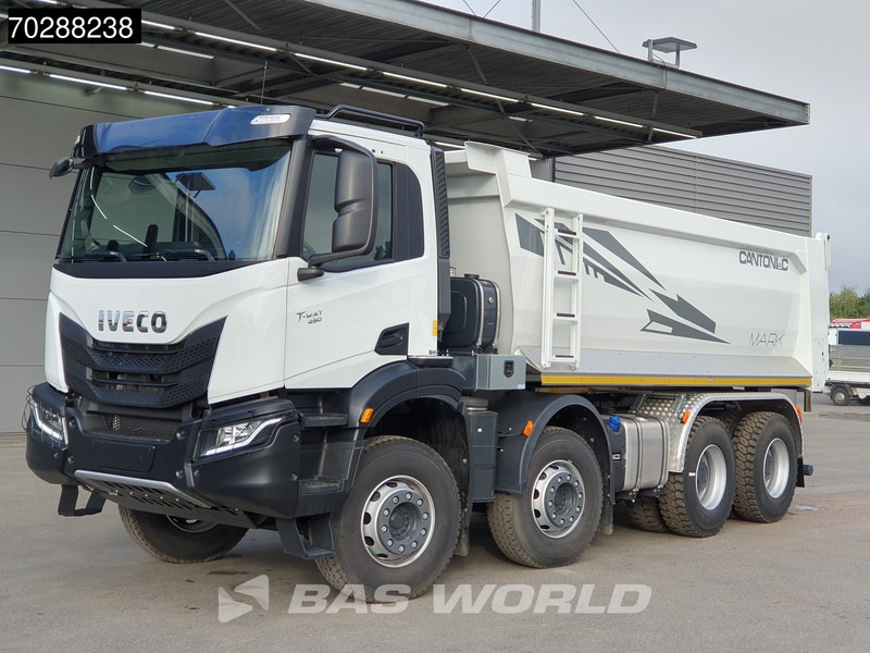 Iveco T-Way 450 8X4 New! 20m3 Cantoni Tipper Steelsuspension Big-Axle Euro 6 - Camion benne: photos 5 Iveco T-Way 450 8X4 New! 20m3 Cantoni Tipper Steelsuspension Big-Axle Euro 6 - Camion benne: photos 5