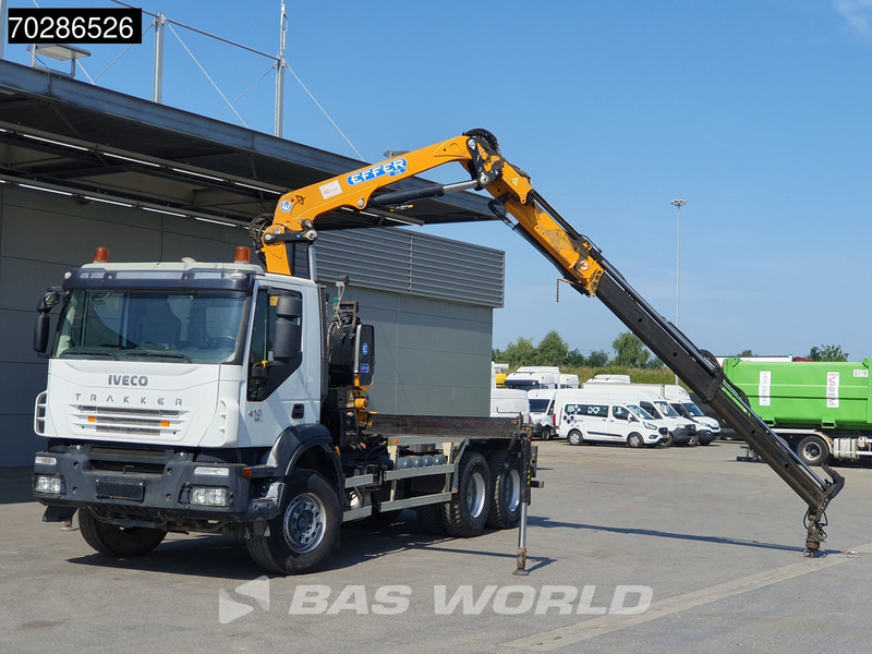 Iveco Trakker 410 6X4 Effer CRANE 175/2S Manual 20 Tonnes EEV - Camion ampliroll, Camion grue: photos 5 Iveco Trakker 410 6X4 Effer CRANE 175/2S Manual 20 Tonnes EEV - Camion ampliroll, Camion grue: photos 5