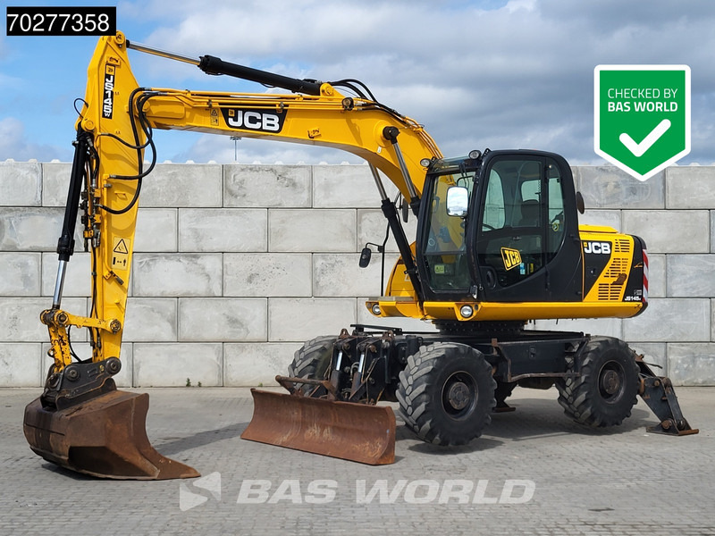 JCB JS145W BLADE + OUTRIGGERS - Pelle sur pneus: photos 1 JCB JS145W BLADE + OUTRIGGERS - Pelle sur pneus: photos 1