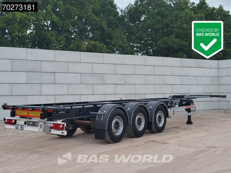 Kässbohrer CSRIL0S0E123 3 axles - Semi-remorque porte-conteneur/ Caisse mobile: photos 1 Kässbohrer CSRIL0S0E123 3 axles - Semi-remorque porte-conteneur/ Caisse mobile: photos 1
