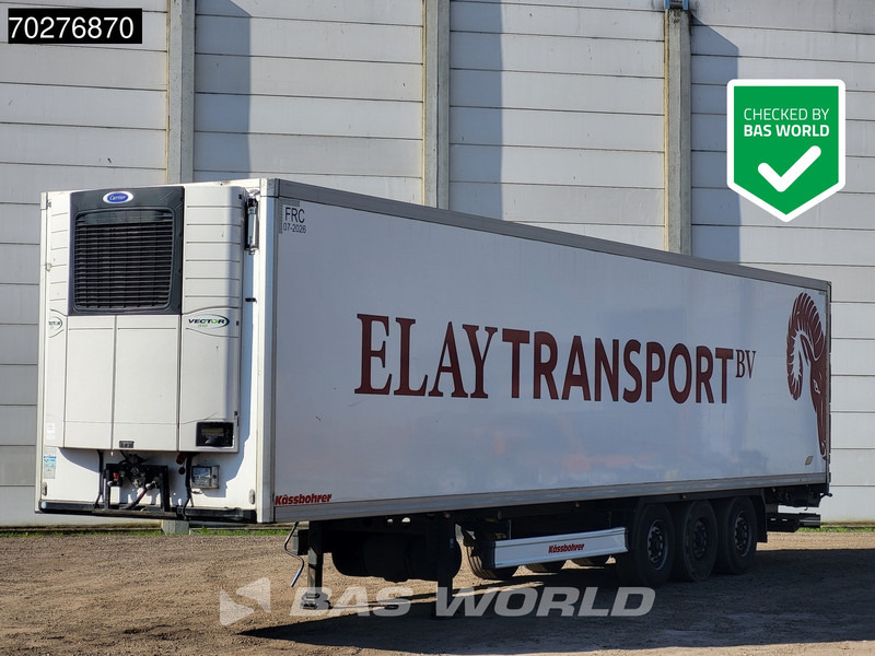 Kässbohrer Carrier Vector 1550 Tailgate TÜV 06/25 Liftachse LBW BPW - Semi-remorque frigorifique: photos 1 Kässbohrer Carrier Vector 1550 Tailgate TÜV 06/25 Liftachse LBW BPW - Semi-remorque frigorifique: photos 1
