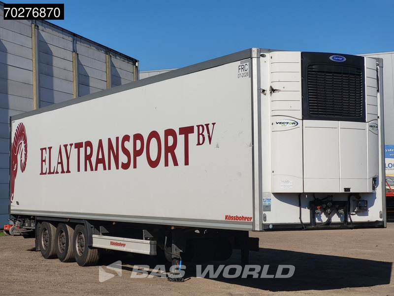 Kässbohrer Carrier Vector 1550 Tailgate TÜV 06/25 Liftachse LBW BPW - Semi-remorque frigorifique: photos 2 Kässbohrer Carrier Vector 1550 Tailgate TÜV 06/25 Liftachse LBW BPW - Semi-remorque frigorifique: photos 2