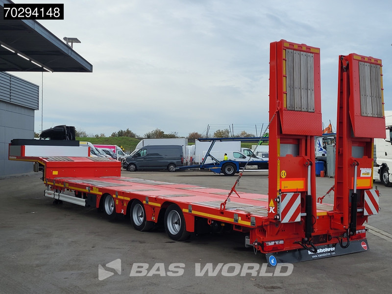 Kässbohrer LB3E 3 axles Steering+Lift Axle Extendable Ramps - Semi-remorque surbaissé: photos 5 Kässbohrer LB3E 3 axles Steering+Lift Axle Extendable Ramps - Semi-remorque surbaissé: photos 5
