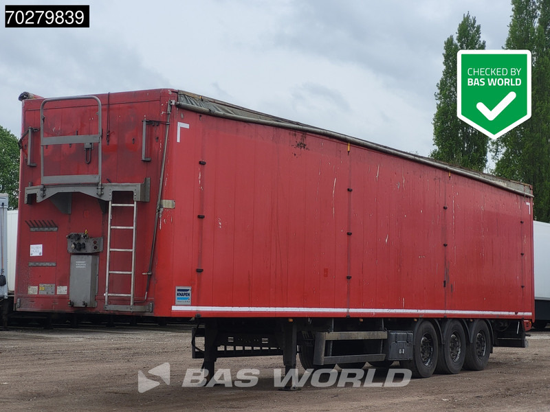 Knapen K100 92m3 10mm Waste Cover Liftachse APK 01/26 - Semi-remorque à fond mouvant: photos 1 Knapen K100 92m3 10mm Waste Cover Liftachse APK 01/26 - Semi-remorque à fond mouvant: photos 1