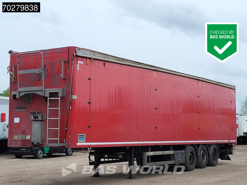 Knapen K100 92m3 10mm Waste Cover Liftachse APK 03/26 - Semi-remorque à fond mouvant: photos 1 Knapen K100 92m3 10mm Waste Cover Liftachse APK 03/26 - Semi-remorque à fond mouvant: photos 1