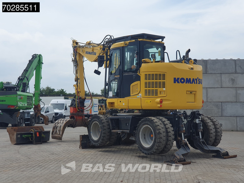 Komatsu PW118 MR -11 - Pelle sur pneus: photos 2 Komatsu PW118 MR -11 - Pelle sur pneus: photos 2