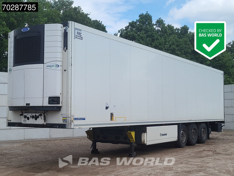 Krone Carrier Vector 1550 Doppelstock Palettenkasten Liftachse 87m3 - Semi-remorque frigorifique: photos 1 Krone Carrier Vector 1550 Doppelstock Palettenkasten Liftachse 87m3 - Semi-remorque frigorifique: photos 1