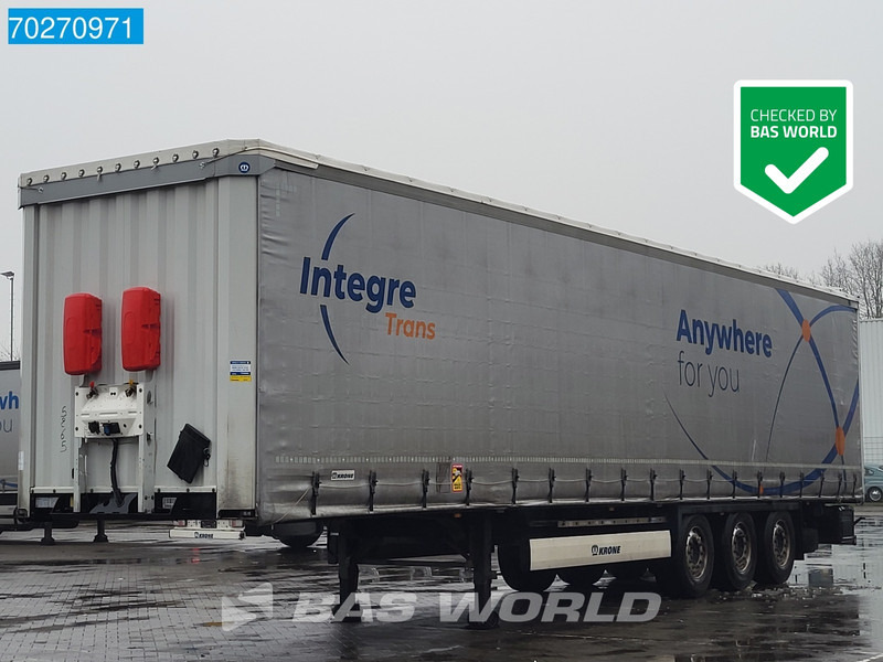 Krone SD 3 axles Anti-Vandalimus-Plane - Semi-remorque rideaux coulissants: photos 1 Krone SD 3 axles Anti-Vandalimus-Plane - Semi-remorque rideaux coulissants: photos 1