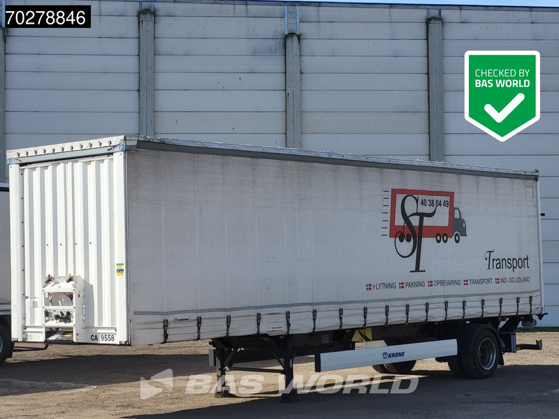 Krone SE City Steering Axle Tailgate LBW - Semi-remorque rideaux coulissants: photos 1 Krone SE City Steering Axle Tailgate LBW - Semi-remorque rideaux coulissants: photos 1