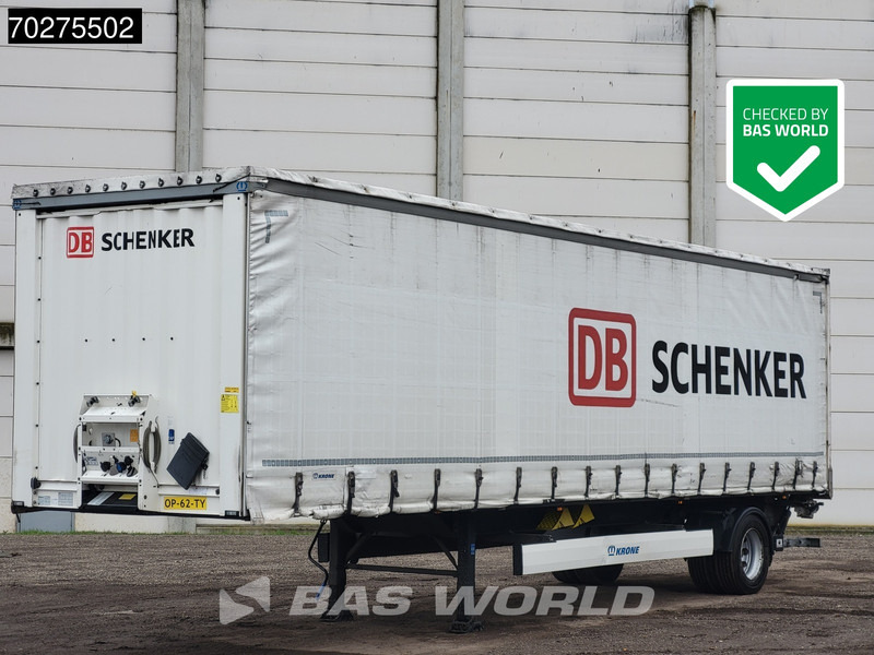 Krone SE City Tailgate Sliding Roof Anti vandalism Steering Axle - Semi-remorque rideaux coulissants: photos 1 Krone SE City Tailgate Sliding Roof Anti vandalism Steering Axle - Semi-remorque rideaux coulissants: photos 1