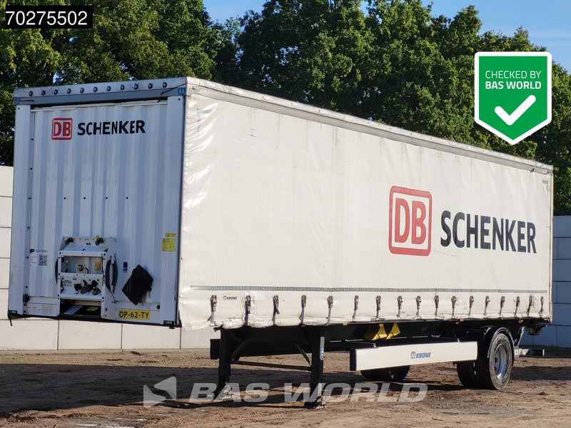 Krone SE City Tailgate Sliding Roof Anti vandalism Steering Axle - Semi-remorque rideaux coulissants: photos 1 Krone SE City Tailgate Sliding Roof Anti vandalism Steering Axle - Semi-remorque rideaux coulissants: photos 1