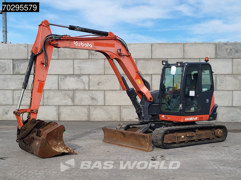 Kubota KX080-4a - Mini pelle: photos 2 Kubota KX080-4a - Mini pelle: photos 2