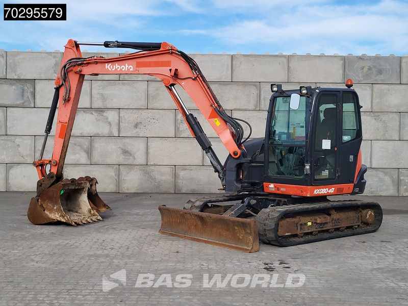 Kubota KX080-4a - Mini pelle: photos 3 Kubota KX080-4a - Mini pelle: photos 3