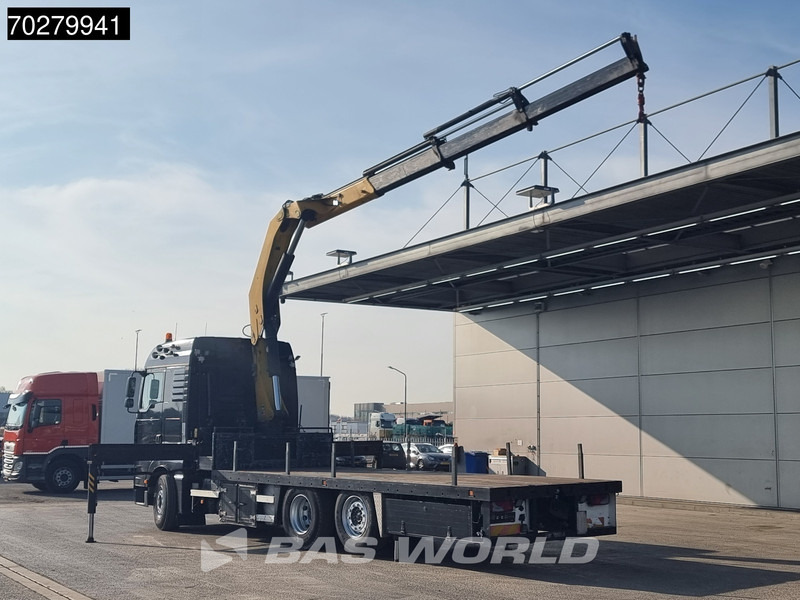 MAN TGA 26.430 6X2 Palfinger PK32080 Kran Crane Manual Liftachse Euro 4 - Camion plateau, Camion grue: photos 2 MAN TGA 26.430 6X2 Palfinger PK32080 Kran Crane Manual Liftachse Euro 4 - Camion plateau, Camion grue: photos 2
