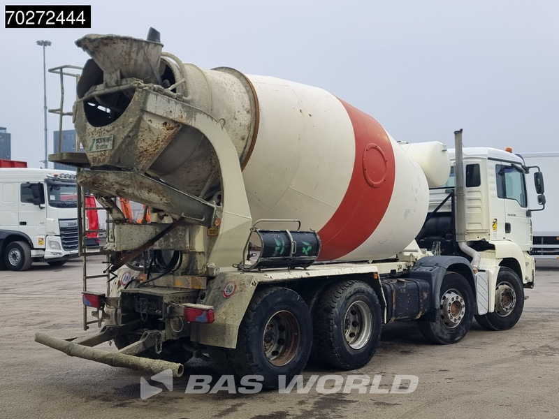 Camion malaxeur MAN TGA 32.360 8X4 Stetter 9m3 Steelsuspension Euro 4: photos 7