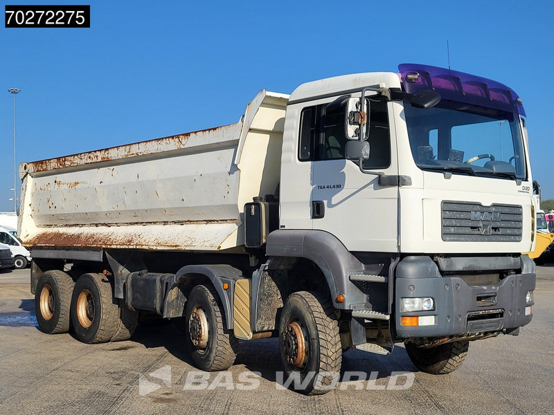 MAN TGA 41.430 8X6 23m3 Manual Big-Axle Steel suspension Euro 3 - Camion benne: photos 3 MAN TGA 41.430 8X6 23m3 Manual Big-Axle Steel suspension Euro 3 - Camion benne: photos 3