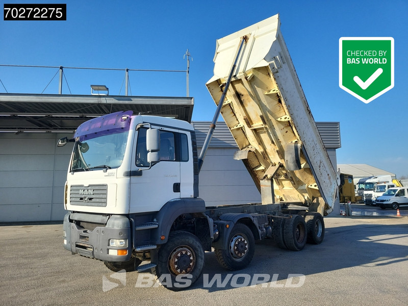MAN TGA 41.430 8X6 23m3 Manual Big-Axle Steel suspension Euro 3 - Camion benne: photos 1 MAN TGA 41.430 8X6 23m3 Manual Big-Axle Steel suspension Euro 3 - Camion benne: photos 1