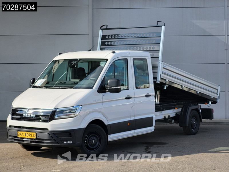 MAN TGE 3.180 Drie-Zijdige Automaat Kipper 2025-Facelift 180PK Trekhaak LED Airco Cruise Navi Euro6 Kipper Tipper Benne Kieper 3m3 A/C Towbar - Véhicule utilitaire benne: photos 3 MAN TGE 3.180 Drie-Zijdige Automaat Kipper 2025-Facelift 180PK Trekhaak LED Airco Cruise Navi Euro6 Kipper Tipper Benne Kieper 3m3 A/C Towbar - Véhicule utilitaire benne: photos 3