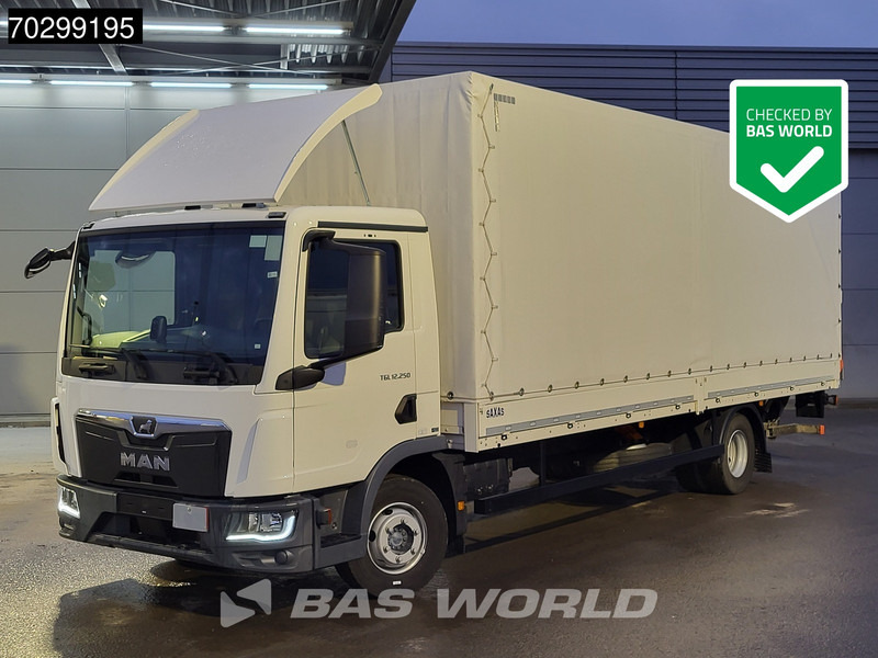 MAN TGL 12.250 4X2 Low Mileage! 12tonner 1500kg Ladebordwand Automatic Euro 6 - Camion à rideaux coulissants: photos 1 MAN TGL 12.250 4X2 Low Mileage! 12tonner 1500kg Ladebordwand Automatic Euro 6 - Camion à rideaux coulissants: photos 1
