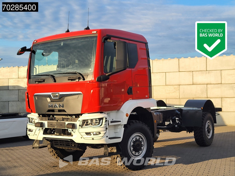 MAN TGM 18.250 4X4 New! Steelsuspension Big-Axle Automatic Euro 6 - Châssis cabine: photos 1 MAN TGM 18.250 4X4 New! Steelsuspension Big-Axle Automatic Euro 6 - Châssis cabine: photos 1