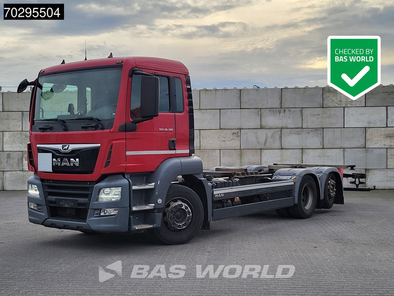 MAN TGS 26.320 TGS 6X2 ADR BDF Lift + Steering Axle Euro 6 - Camion porte-conteneur/ Caisse mobile: photos 1 MAN TGS 26.320 TGS 6X2 ADR BDF Lift + Steering Axle Euro 6 - Camion porte-conteneur/ Caisse mobile: photos 1