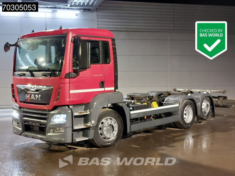 MAN TGS 26.320 TGS 6X2 BDF Lift+Steering Axle Automatic ADR Euro 6 - Camion porte-conteneur/ Caisse mobile: photos 1 MAN TGS 26.320 TGS 6X2 BDF Lift+Steering Axle Automatic ADR Euro 6 - Camion porte-conteneur/ Caisse mobile: photos 1