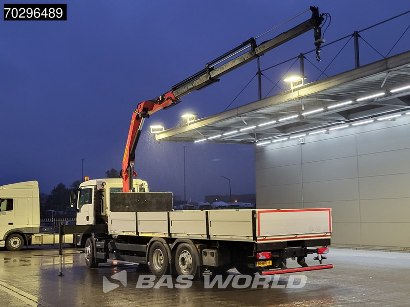 MAN TGS 26.360 TGS 6X2 NL-Truck Palfinger PK17.001 Crane Kran Lift+Steering-Axle Navi Euro 6 Palfinger - Camion plateau, Camion grue: photos 2 MAN TGS 26.360 TGS 6X2 NL-Truck Palfinger PK17.001 Crane Kran Lift+Steering-Axle Navi Euro 6 Palfinger - Camion plateau, Camion grue: photos 2
