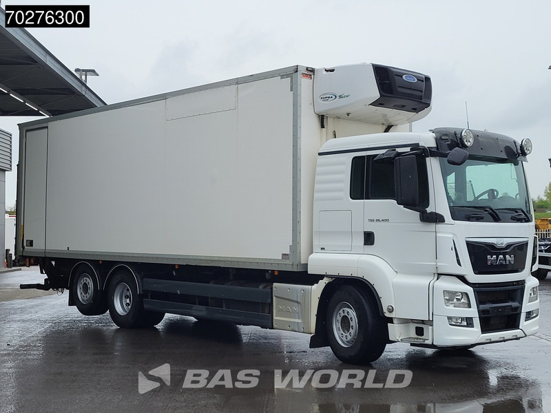 MAN TGS 26.400 6X2 Carrier Supra Tailgate Navi Xenon Lift Axle Euro 6 - Camion frigorifique: photos 3 MAN TGS 26.400 6X2 Carrier Supra Tailgate Navi Xenon Lift Axle Euro 6 - Camion frigorifique: photos 3