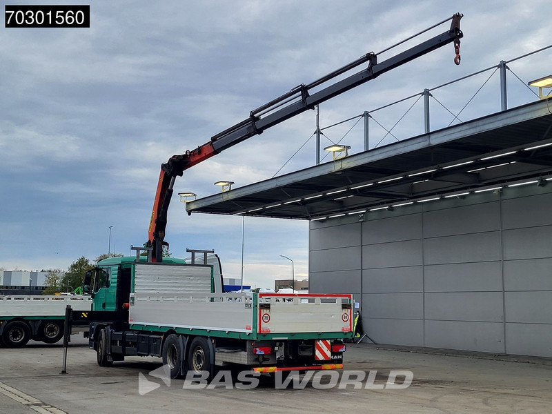 MAN TGS 26.400 6X2 Palfinger PK23001 EH Crane Kran Remote Retarder Euro 6 - Camion plateau, Camion grue: photos 2 MAN TGS 26.400 6X2 Palfinger PK23001 EH Crane Kran Remote Retarder Euro 6 - Camion plateau, Camion grue: photos 2