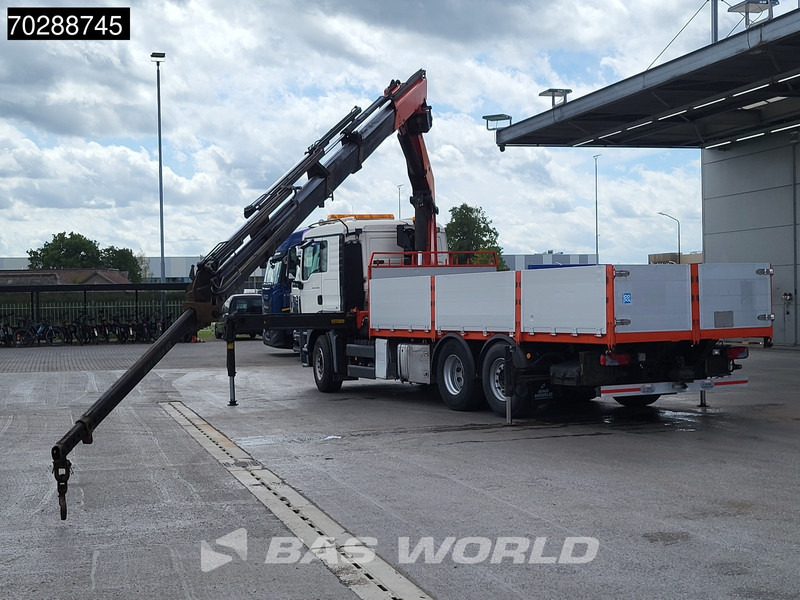 MAN TGS 26.400 TGS 6X2 Palfinger PK29002 Crane Kran 2.5Tons Winch Lift+steering Euro 4 - Camion plateau, Camion grue: photos 5 MAN TGS 26.400 TGS 6X2 Palfinger PK29002 Crane Kran 2.5Tons Winch Lift+steering Euro 4 - Camion plateau, Camion grue: photos 5