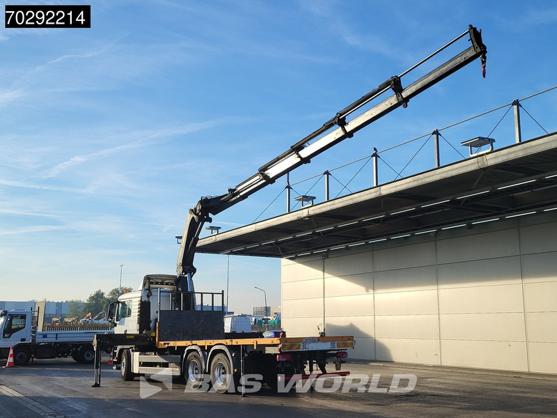 MAN TGS 26.440 6X4 Palfinger PK36002 Crane Retarder Steelsuspension Manual Euro 4 - Camion plateau, Camion grue: photos 2 MAN TGS 26.440 6X4 Palfinger PK36002 Crane Retarder Steelsuspension Manual Euro 4 - Camion plateau, Camion grue: photos 2