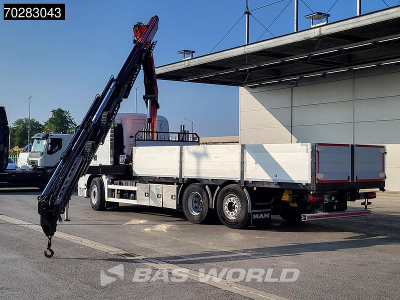 MAN TGS 26.460 TGS 6X2 Retarder HMF 2120K 6x Extensions Crane Kran Navi Euro 6 - Camion plateau, Camion grue: photos 5 MAN TGS 26.460 TGS 6X2 Retarder HMF 2120K 6x Extensions Crane Kran Navi Euro 6 - Camion plateau, Camion grue: photos 5