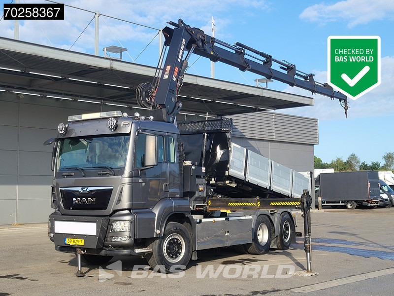 MAN TGS 26.500 6X2 Prepared NL-Truck NEW APK HIAB X-HIPRO 302 E-6 Crane Kran Fifth wheel - Camion benne, Camion grue: photos 1 MAN TGS 26.500 6X2 Prepared NL-Truck NEW APK HIAB X-HIPRO 302 E-6 Crane Kran Fifth wheel - Camion benne, Camion grue: photos 1