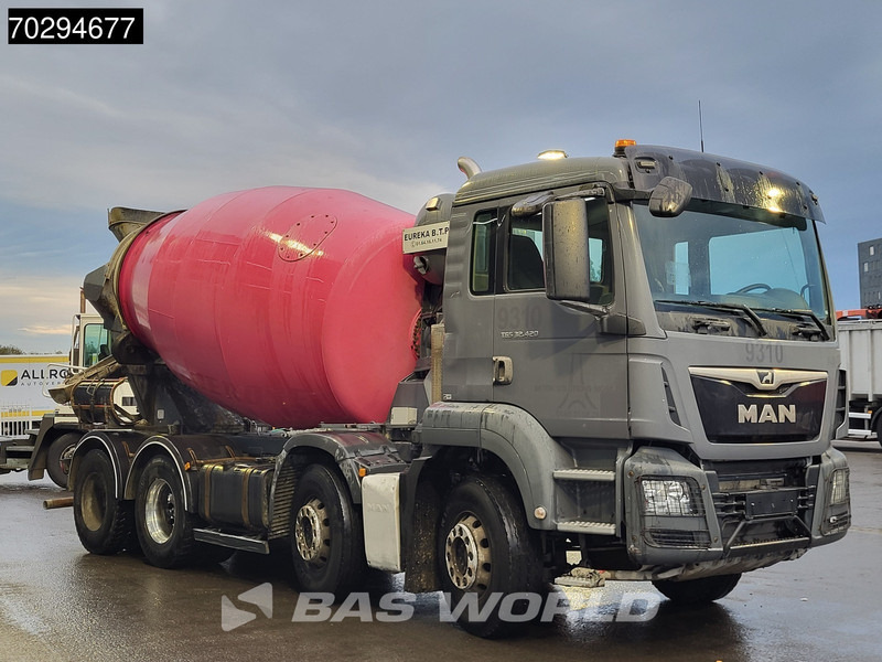 Camion malaxeur MAN TGS 32.430 8X4 9m3 Imer Mixer Steelsuspension Euro 6: photos 7