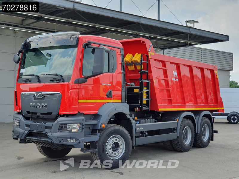 MAN TGS 33.400 6X4 NEW! 16m3 Wielton tipper Manual Body heating Big-Axle Euro 5 - Camion benne: photos 3 MAN TGS 33.400 6X4 NEW! 16m3 Wielton tipper Manual Body heating Big-Axle Euro 5 - Camion benne: photos 3