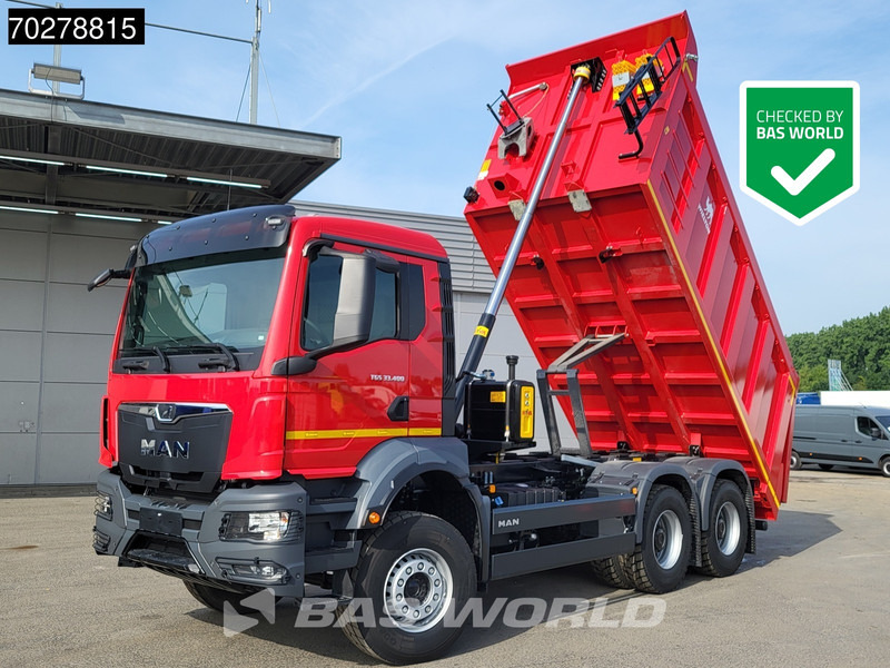 MAN TGS 33.400 6X4 NEW! 16m3 Wielton tipper Manual body heating Big-Axle Euro 5 - Camion benne: photos 1 MAN TGS 33.400 6X4 NEW! 16m3 Wielton tipper Manual body heating Big-Axle Euro 5 - Camion benne: photos 1