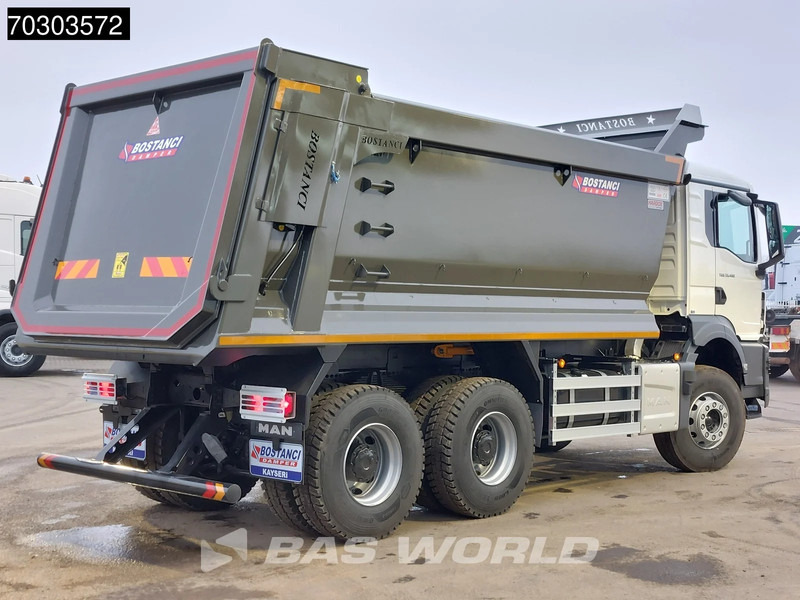 Camion benne neuf MAN TGS 33.480 6X4 NEW! 20m3 Tipper Steelsuspension Big-Axle Automatic Euro 6: photos 11