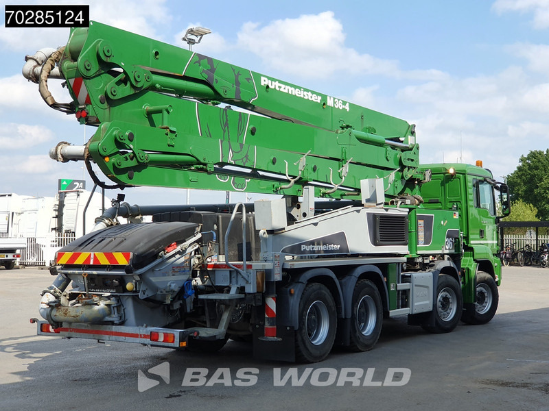 MAN TGS 37.460 8X4 Putzmeister M36-4 Pump Manual Big-Axle Steelsuspension Navi Euro 6 - Camion pompe: photos 5 MAN TGS 37.460 8X4 Putzmeister M36-4 Pump Manual Big-Axle Steelsuspension Navi Euro 6 - Camion pompe: photos 5